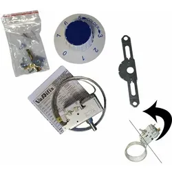 Thermostat Ranco VT9 K59-L1102 für Kühlschränke - Präzises Thermostat für 2 und 3 Sterne Kühlschränke. Sorgt für optimale Temperaturregelung und zuverlässigen Betrieb. Ideal für den professionellen Einsatz im Kühlbereich.