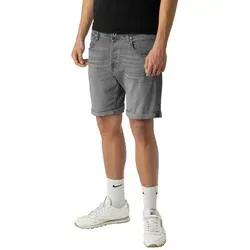Jack & Jones Jeansshorts JACK & JONES JEANS SHORTS JJIRICK JJICON SHORTS Stretch Denim grau XL