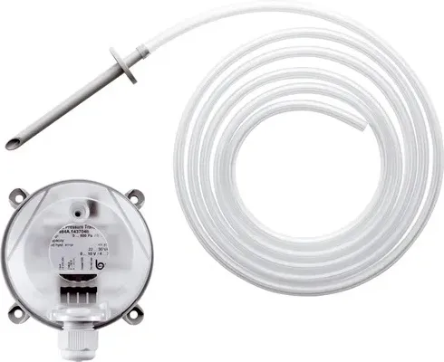 Maico Differenzdruck Messumformer DS 500 - Klima- & Heizgeräte Zubehör - Präziser Drucktransmitter mit flexibler Signalausgabe für Luft und nicht aggressive Gase, ideal für Lüftungs- und Klimaanlagen.