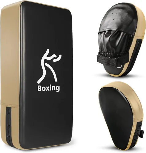 Handpratzen Set 2 IN 1 PU – Ideal für Boxtraining und Kickboxen - Vielseitiges Handpratzen Set für effektives Training. Perfekt für Kinder und Unisex, mit robustem Design für optimale Nutzung im Boxsport.