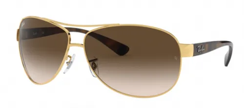 Ray-Ban RB3386 001/13 Sonnenbrille Gold Metall - Stylische Unisex Sonnenbrille im Pilot-Design mit 100% UV-Schutz. Wasserfest und anpassbar, ideal für jeden Anlass.