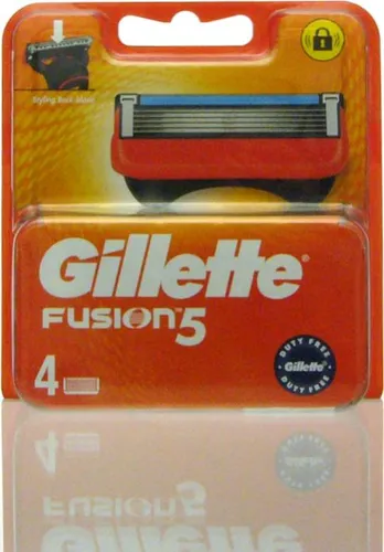 Gillette Fusion 5 Cargador 4 Unidades