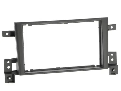 Radioblende SUZUKI Gran Vitara (JT) ab 2005 2DIN in schwarz Einbaurahmen Blende