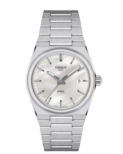 Tissot PRX Quartz Casual T137.210.11.111.00 - Unisex-Uhr mit 100m Wasserdichtigkeit - Armbanduhren: Elegante Unisex-Uhr mit Saphirglas, 100m wasserdicht und Edelstahlarmband. Ideal für jeden Anlass!