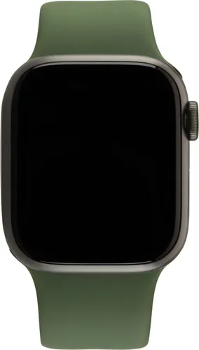 Apple Watch Series 7 GPS 45mm Alu Grün - Sport Klee - Smartwatch mit fortschrittlichem Always-On Retina Display, bruchsicherem Frontglas und umfassenden Gesundheitsfunktionen, inklusive EKG und Blutsauerstoffmessung. Ideal für Fitness und Achtsamkeit.