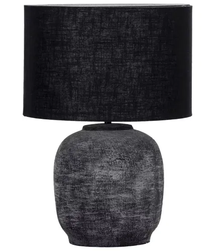 House Doctor Tahi Tischleuchte E27 Schwarz Ø46x65 cm - Stilvolle Tischlampe mit modernem Design, ideal für stimmungsvolle Beleuchtung in jedem Raum. Der schwarze Ton und die klare Linienführung machen sie zum Blickfang.