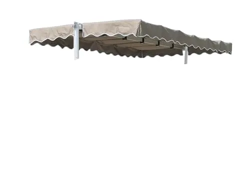Quick Star Standmarkise Ersatzdach Dubai Sand - Markisen Ersatzdach für Dubai Modelle 2005 bis heute, witterungsbeständig, wasserabweisend und ideal für einen perfekten Sonnenschutz.