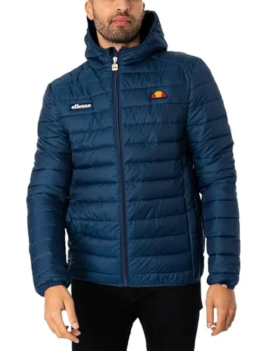 Ellesse Men's Lombardy Jacke, Navy, m - Funktionsjacke für Herren mit sportlichem Design, ideal für aktive Freizeit und Outdoor-Aktivitäten. Hochwertige Verarbeitung für besten Tragekomfort.