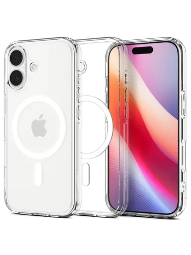 Spigen Case Cover für iPhone 17 - Transparent-Weiß - Taschen & Schutzhüllen: Leichte, rutschfeste und schocksichere Hülle für optimalen Schutz Ihres iPhone 17.