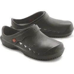 Schu'zz - PROTEC Einfarbig - Damen Clogs für den professionellen Einsatz - Schu'zz - PROTEC Einfarbig - Damen Clogs, ideal für den täglichen Einsatz. Leicht und bequem, mit rutschfester Sohle und herausnehmbarer Innensohle für optimalen Tragekomfort.