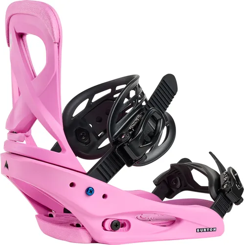 BURTON SCRIBE Bindung 2026 - Fuchsia Pink - L - Erlebe Vielseitigkeit und Komfort mit der BURTON SCRIBE Bindung 2026 in Fuchsia Pink. Ideal für All-Mountain Rider, bietet sie optimale Dämpfung und Kontrolle für ein entspanntes Fahrgefühl auf jedem Terrain.
