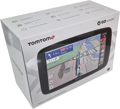 TomTom GO Expert 7 EU - Navigationsgerät mit großem HD-Display, ideal für große Fahrzeuge. Genießen Sie individuelle Routen, Echtzeitwarnungen und unschlagbare Weltkarten!