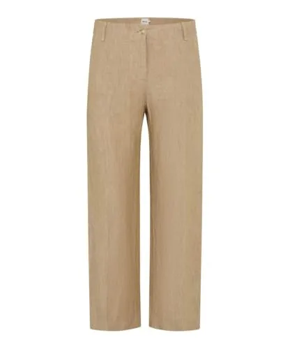 Style Maine S Culotte aus 100% Leinen - Sommerlich leicht und modisch - Jeans - Topmodische Culotte aus reinem Leinen mit attraktiven Gesäßtaschen für einen lässigen Look und optimalen Tragekomfort.