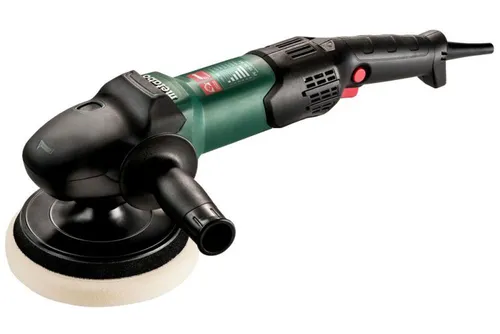 Metabo Exzenterschleifer PE 15-20RT - 180mm, 1500 W, leistungsstarker Winkelpolierer für Hochglanz und Feinschliff, Made in Germany