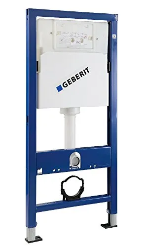 Wand-WC Duofix 1120 mm mit UP-Spülkasten Delta - Sanitärinstallation, platzsparendes Wand-WC-Element mit integriertem UP-Spülkasten für eine moderne und elegante Badezimmergestaltung.