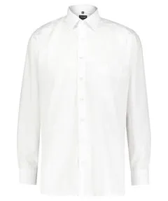 Modern Fit Hemd Langarm mit New Kent Kragen - Weiß - Herrenhemden mit Slim Fit Passform, ideal für einen modernen Look und vielseitig kombinierbar.