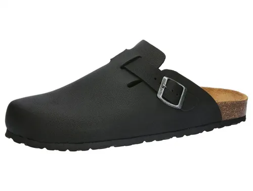 LICO Pantolette Bioline Clog Soft, Gr. 40, schwarz - Hausschuhe mit innovativer Softfit-Technologie für ein angenehmes Fußklima und optimalen Halt. Ideal für Zuhause und Freizeit.