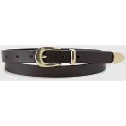 Levi's Leder-Gürtel in Schwarz - 75 - Eleganter Leder-Gürtel in klassischem Schwarz mit robuster Dornschließe, ideal für jeden Anlass und garantiert langlebig.