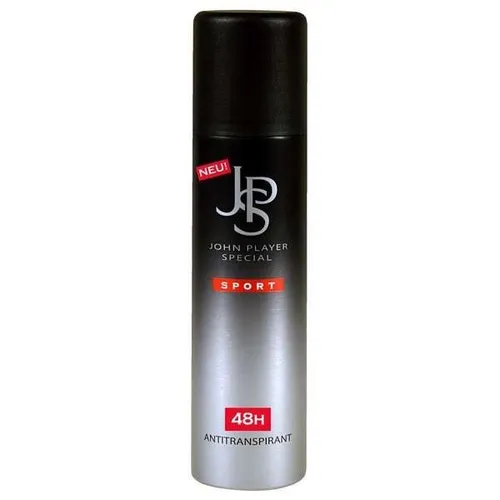 John Player Special JPS Sport 48h Antiperspirant Deodorant Spray 150ml - Deodorants mit 48 Stunden Schutzformel und frischem, holzigem Duft – ideal für aktive Männer, die lange Frische suchen.