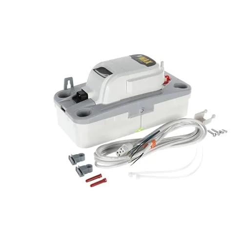 MAXI Hi Flow Kondensatpumpe mit 1,7L Tank – Aspen Pumps - Auffangwannen und effiziente Kondensatlösung, ideal für HLK-Systeme mit hoher Förderleistung und kompaktem Design.