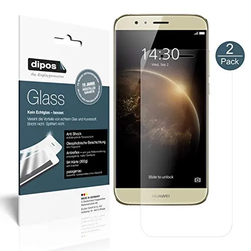 dipos I 2X Displayschutz matt kompatibel mit Huawei GX8 Schutzfolie 9H Anti-Shock