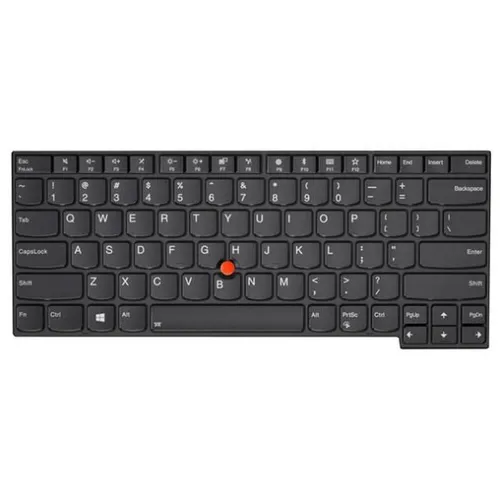 Lenovo 01YP549 Laptop-Ersatzteil Tastatur - Ersatztastaturen für Lenovo Thinkpad T480s/E480/L480, hochwertige US Englisch Tastatur in Schwarz, ideal für einen reibungslosen Schreibkomfort und einfache Installation.
