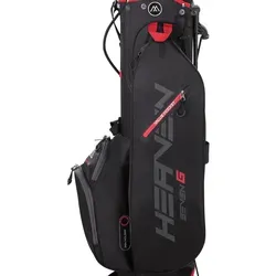 BIG MAX Heaven Seven G Standbag N70327-BR - Leichtgewichtige Golf Standbag mit nur 1,6 kg, 6 praktischen Taschen und 4-Fach Oversize Divider für optimale Schlägerorganisation. Ideal für Training und schnelle Runden.