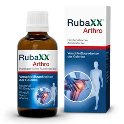 RubaXX Arthro 100 ML - Homöopathisches Arzneimittel bei Gelenkschmerzen, wirkt schmerzlindernd und entzündungshemmend dank dem natürlichen Wirkstoff Viscum album, ideal bei Arthrose.