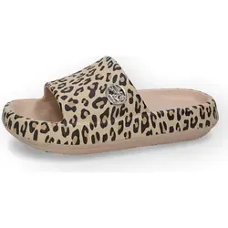 Dockers by Gerli Damen Klassische Sandalen – Komfortable Badeschuhe in Natur/Multi, Größe 42 EU - Vielseitige Damen Sandalen für den Sommer. Ideal für Strand und Freizeit, mit bequemer Passform und strapazierfähigem Obermaterial. Perfekt für unbeschwerte Tage!