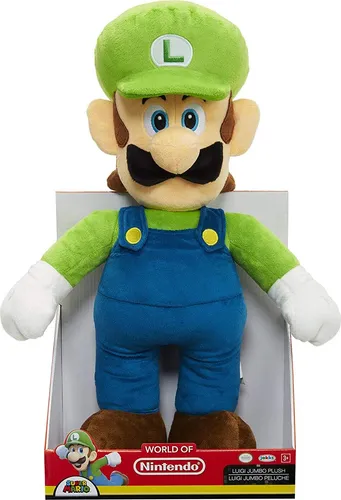 Nintendo Super Mario - Jumbo Basic Luigi Plüsch