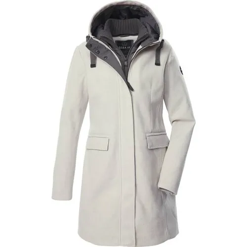 G.I.G.A. DX Damen Mantel GW 19 WMN PRK - Funktionsjacke mit windabweisendem Design, einzippbarem Gilet und regulierbarer Kapuze – ideal für die Übergangszeit. Hergestellt aus recyceltem Material für nachhaltigen Stil.