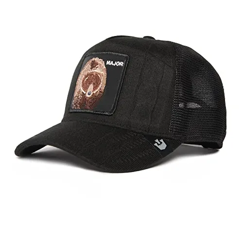 Goorin Bros. Trucker Cap Ursa Major Schwarz - Einheitsgröße - Stylische Trucker Cap von Goorin Bros. für Herren, perfekt für jeden Anlass und mit hochwertigem Design für optimalen Tragekomfort.