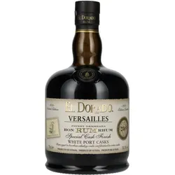 El Dorado Rum VERSAILLES Special White Port Casks 2005 55,3% Vol. 0,7l - Exklusiver Rum aus der Demerara Destillerie, gereift in seltenen Portweinfässern für ein einzigartiges Geschmackserlebnis. Ideal für Kenner und Sammler.