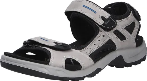 Ecco Herren Yucatan M Sandal, Concrete/WILD Dove, 47 EU - Hochwertige Sandale aus ECCO Leder mit 3-Punkt-Anpassbarkeit und Neoprenfutter für optimalen Komfort. Die leichte Sohle bietet Flexibilität und Stabilität, ideal für Abenteuer im Freien.