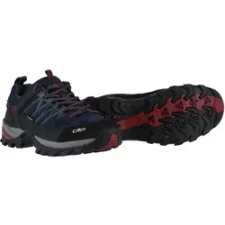 CMP Trekkingschuhe "Rigel" Herren in Dunkelblau, Größe 43 - Wanderschuhe mit Clima Protect Technologie für atmungsaktiven, wasserdichten Schutz. Ideal für alle Outdoor Aktivitäten, leichtgewichtig und komfortabel.