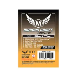 Mayday Games Custom Card Sleeves (100) - 50 x 75mm - Sails of Glory -7126 262646