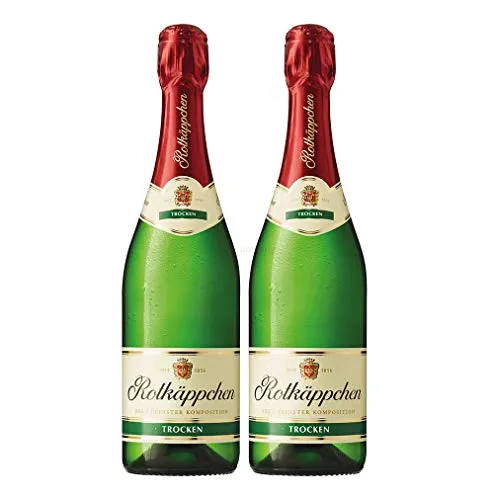 Rotkäppchen Sekt - 2er Set Tradition Trocken 0,75L (11% Vol)- [Enthält Sulfite]