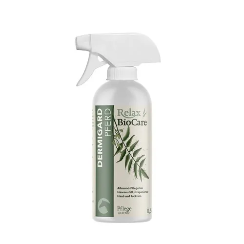 Relax Dermigard (Lebermoos Niem) 500 ml für Pferde juckreizstillend Pilz Milben