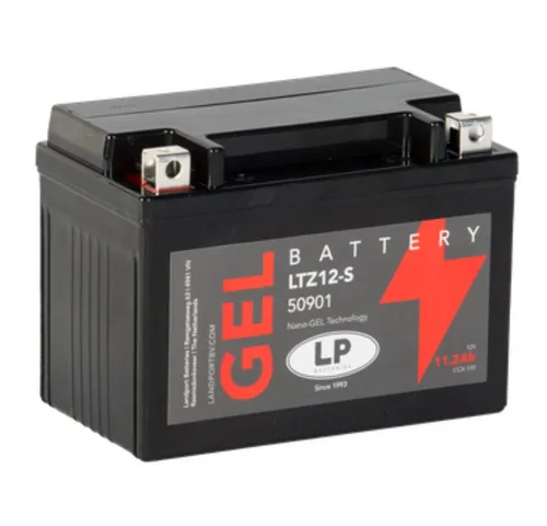 Akkuman.de 12V 11,2Ah LTZ12-S Motorradbatterie - Bleiakkus mit Geltechnologie für sofortige Startbereitschaft, 100% auslaufsicher und ideal für Abenteuer auf zwei Rädern.
