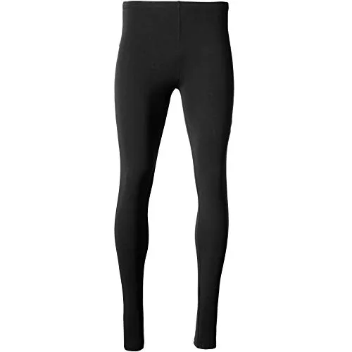 dressforfun 901004 Männer Leggins, Lange Herren Basic Hose, Baumwolle - Diverse Farben und Größen - (Schwarz | M | Nr. 304096)