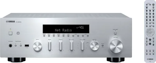YAMAHA R-N600A Hifi Netzwerk Receiver (Silber) - Hochwertiger Klang, ideal für Musikliebhaber und Heimkino-Enthusiasten