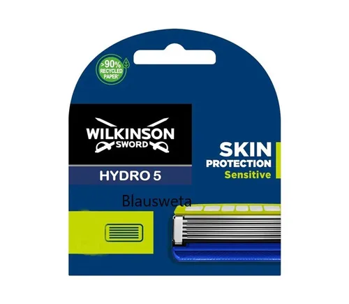 Wilkinson Hydro5 Sensitive Rasierklingen - Auswahl 1-24 Stück - Hochwertige Rasierklingen für ein sanftes Rasiererlebnis. Erhältlich in verschiedenen Mengen, ideal für die tägliche Pflege. Kompatibel mit Wilkinson Hydro5.