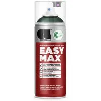 COSMOS LAC EASYMAX Sprühlack Matt mit Extrem Hoher Deckkraft  Spraydosen Sprühfarbe DIY Lack RAL 6005 Moosgrün