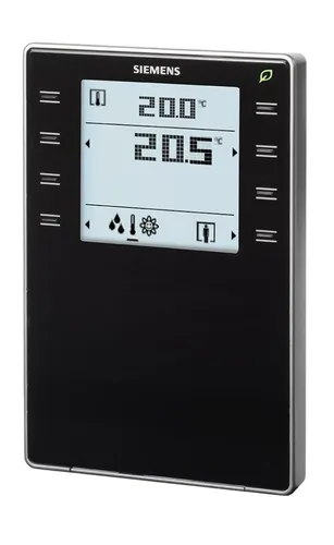 Siemens QMX3.P44-1BSC Raumbediengerät - SPS-Ein-/Ausgangsmodule, robustes Raumbediengerät mit KNX-Anbindung für effiziente Raumsteuerung in modernen Gebäuden.