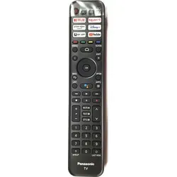Panasonic TV Fernbedienung TX-55LXN888 | TX-55LXW834 | TX-55LXX889 | TX-65LX800E | TX-65LX810E - Originale TV Fernbedienung für Panasonic Modelle, mit Sprachsteuerung und einfacher Handhabung – einfach Batterien rein und loslegen!