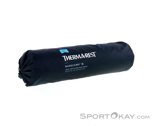 Therm-a-Rest Basecamp Selbstaufblasende Isomatte - Isomatte für Camping mit WingLock-Ventil für schnelles Aufblasen und hohe Isolierung. Ideal für ganzjährige Nutzung und maximalen Komfort unter den Sternen.