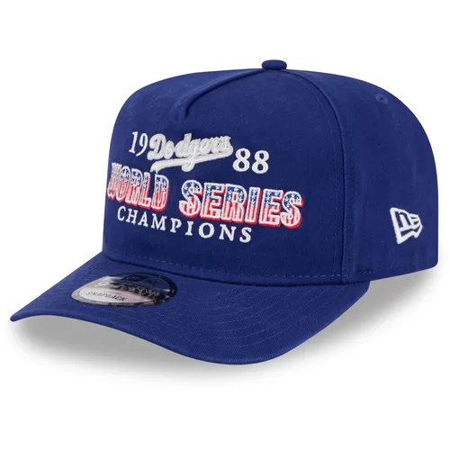 New Era 9Fifty A-Frame Cap - HISTORIC Los Angeles Dodgers - Herren Snapback Cap in Royal, 100% Baumwolle, ideal für sportliche Freizeitlooks. Mit klassischem Los Angeles Dodgers Design für jeden Sommer.