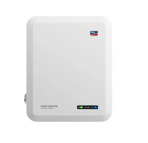 SMA Sunny Tripower Smart Energy 6.0 Hybrid Wechselrichter - Hybrid Wechselrichter mit 6kW Leistung und Ersatzstromversorgung, ideal für effiziente Solarstromnutzung im Eigenheim.