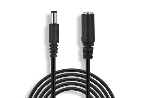 Wicked Chili 3m DC Verlängerung für Philips Hue Bridge V2 V2.1 Verlängerungskabel, Hohlstecker , Hohlsteckerbuchse  (300 cm), 3m DC Verlängerung für Philips Hue Bridge V2 und V 2.1 (nur geeignet f