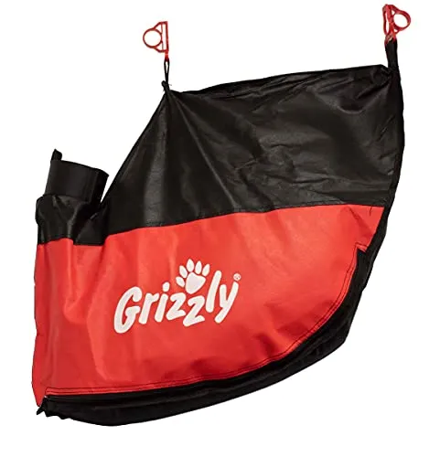 Grizzly Tools Fangsack für ELS 3027 E Combi - Laubsauger & Laubbläser, robuster Fangsack mit Halterung und Reißverschluss für effizientes Arbeiten im Garten mit großem Fassungsvermögen.